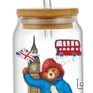 Paddington Bear Cup Stickers